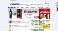 Desktop Screenshot of dermapharm.com.pl